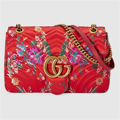 gucci handbag floral|Gucci GG Flora Shoulder Bag .